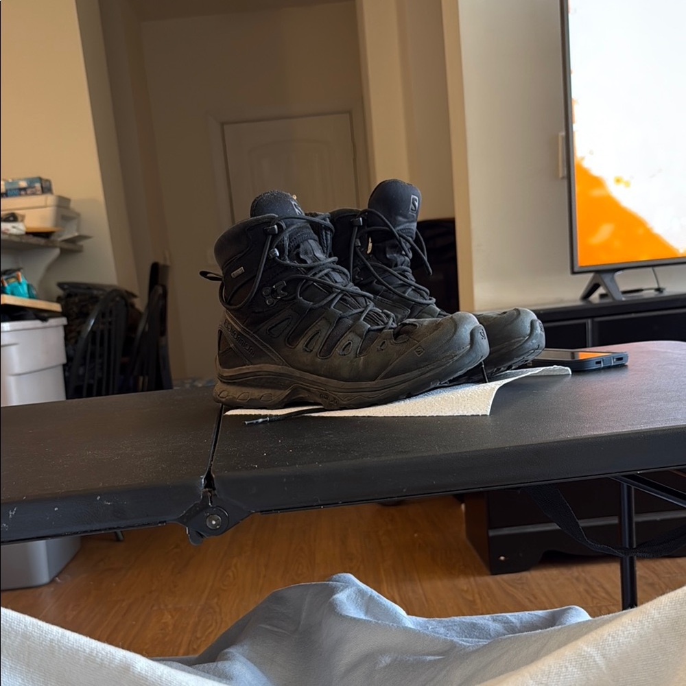 Black Hiking Boots